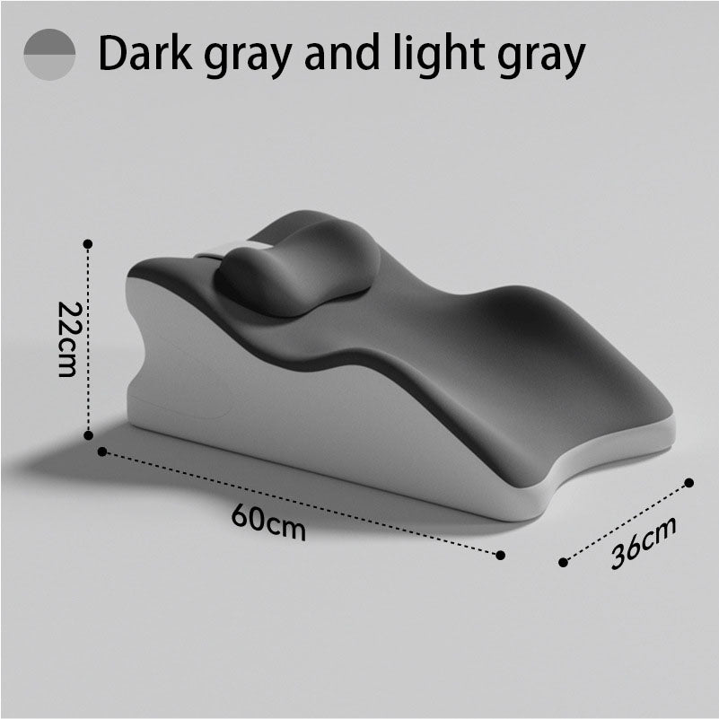 Bed pillow for prone sleeping, headboard backrest for lying down, memory foam support pillow, maternity leg elevation pillow, venous leg elevation for varicose veins.