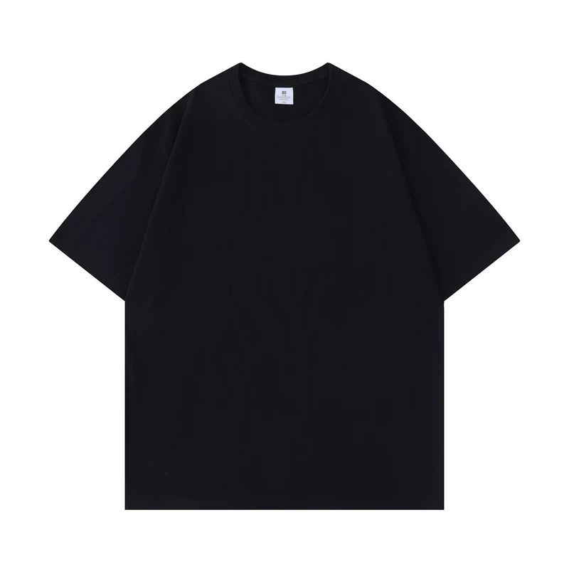 240-300G Heavyweight 100% Cotton T-Shirt Wholesale Solid Color Oversized Unisex In Stock Manufacturer Customizable