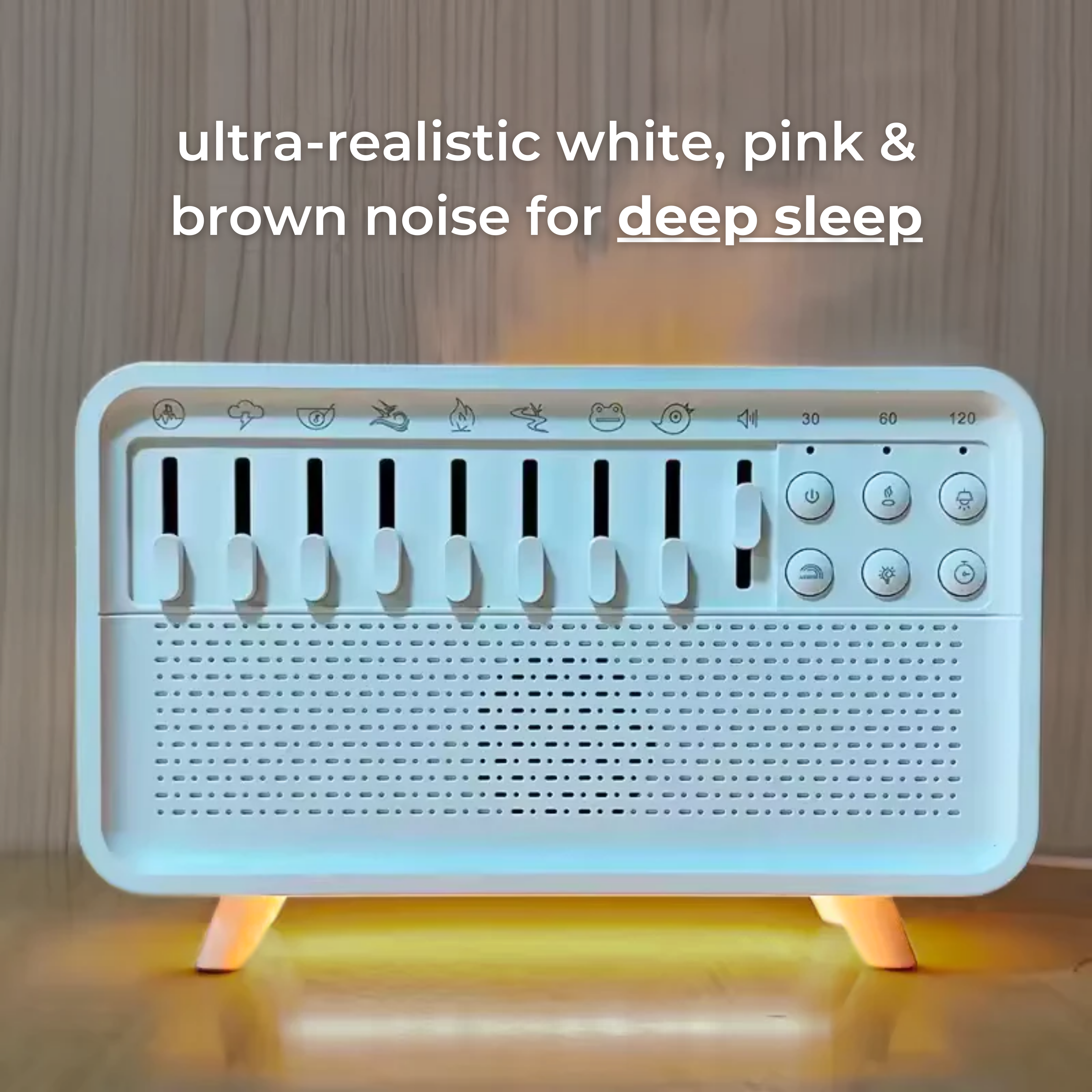 soundscape pro - 4-in-1 white noise humidifier